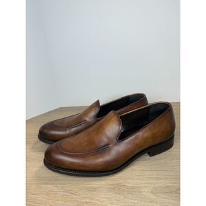 Alton Lane Leather Slip On Loafers Men’s Size 10.5 Brown Casual Dress Shoes